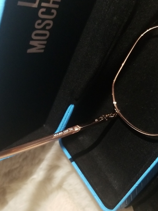 Love Moschino Rose Gold Glasses main image 4